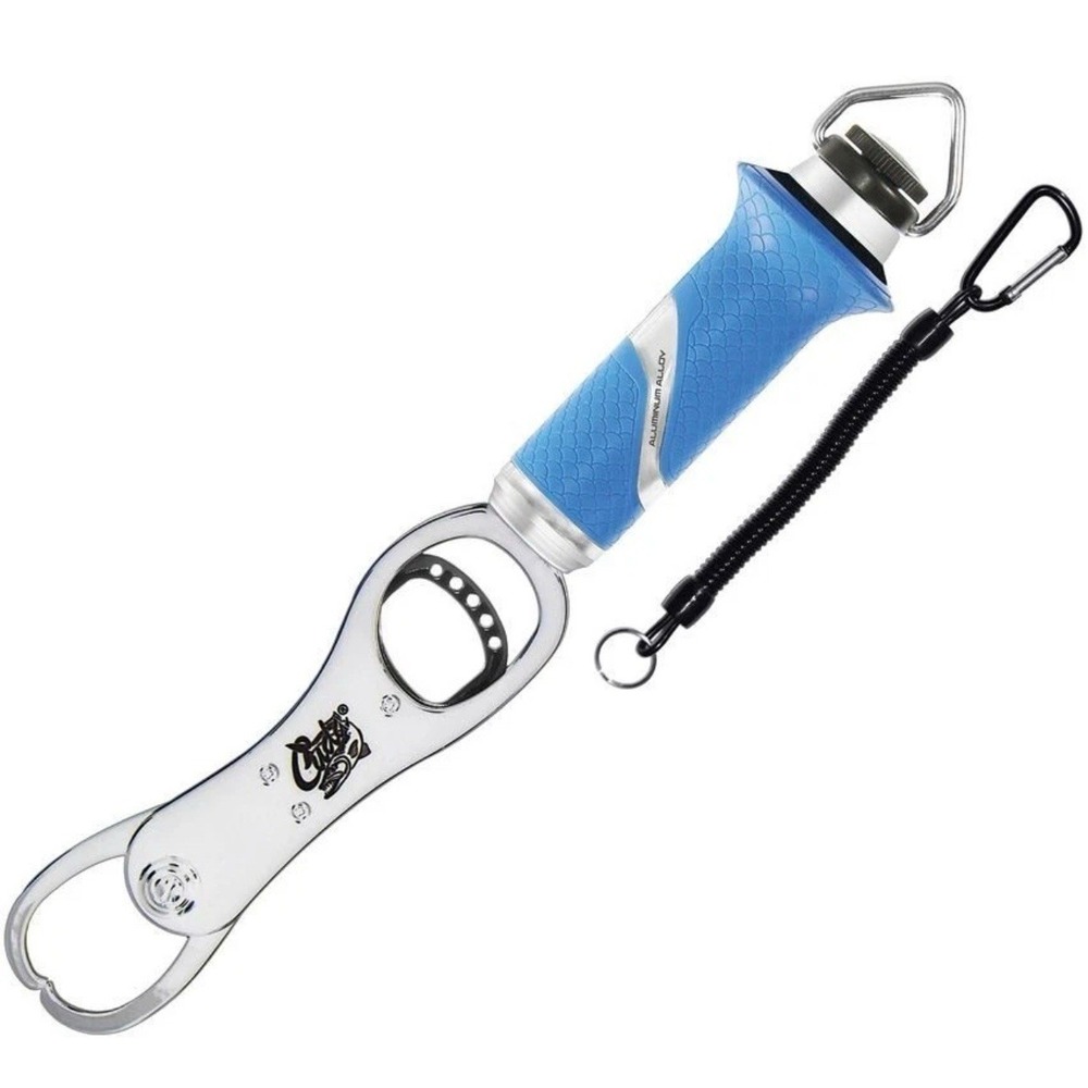 New Cuda Grip Integrated 50 lb Scale Jaws Full Tang Non-Slip Grip Fishing Gear‎